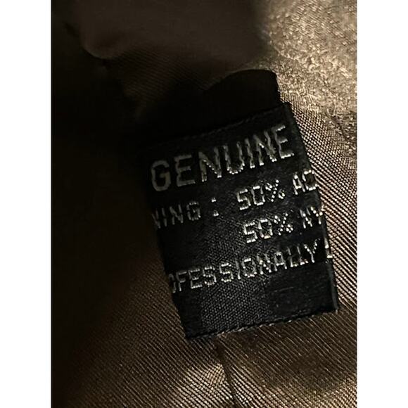 VTG NWT Georgetown Leather Design Suede Sportcoat Blazer Mens Brown Size 42 Med - Picture 6 of 7